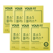 동국제약 효소S플러스 곡물발효 소화효소 추천 30스틱X6박스 식물유래 역가수치 레몬맛, 6개, 단품