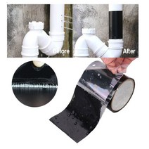 수프 초강력 파이프 배관 누수 방수테이프, 블랙, 단품