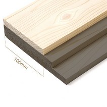 [셀프벨] 원목 집성판재 스프러스 선반, 1개, 12T 약100 x 900mm