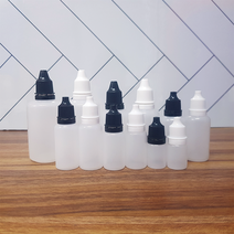 다올마켓 미니소분용기 PE 스포이드공병 액상공병 노즐공병 패키지, 검정캡/30ml/100+2개