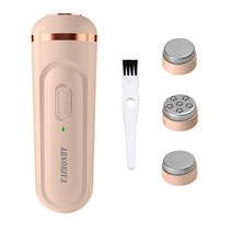 ARSOBIYA 전동 발뒤꿈치각질제거 충전식 발바닥굳은살제거기 각질관리, HE-J001 핑크