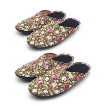 [쿠션마루] 쿠션슬리퍼 베리굿워킹 2개set /층간소음방지 슬리퍼/ 쿠션실내화/ 거실화, 페리도트