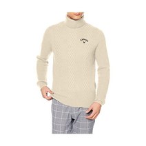 131490 캘러웨이 C22218108 남성 터틀넥 니트(축열:수분위킹 발열효과) / 골프스웨터