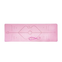 TPE 천연 고무 요가매트, 핑크