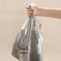 쓰레기봉투 재활용비닐 일반분리수거봉지 배접 손잡이, 종류:손잡이형, 단품