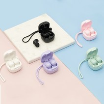 액센 플레이고 미니 큐브 블루투스이어폰 N650 파스텔 이어폰, 핑크