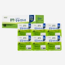 풀무원 칼슘연두부 (80gx6EA) [정성가득 맛좋은] 칼슘연두부 (80gx6EA) [건강식 영양가득] 1세트, 4세트