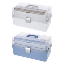 시스맥스 애니박스 대형 화구박스 400mmx225mm, 블루