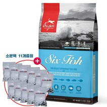 [도그씨] [소분팩 증정]오리젠 DOG 6피쉬 11.4kg 애견사료, 상세 설명 참조, 상세 설명 참조, 상세 설명 참조