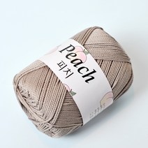 피치(80g) 여름 가방 소품 코바늘 뜨기, 111, 1개