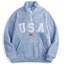 남녀공용 USA 양털반집업 (MDMU064OC)