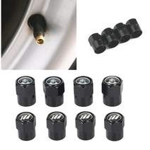 자동차 휠 타이어 에어 밸브 캡 스템 커버 Opel Kia Vw Lexus Hyundai Volvo Mazda 닛산 포드 스코다 시보레, [01] for Black Peugeot