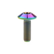 Catdogbear 티타늄 볼트 M5 M6 Torx 우산 헤드 오토바이 자전거 패스너 x 12 15mm 6x12 15 20mm105811, 20mm, Rainbow