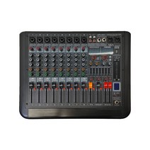 APM800BT 파워드 믹서 1600w 앰프내장 교회 강당 회의실 세미나실 공연 행사장 색소폰공연용 파워앰프