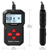 [TOOL]KONNWEI KW210 자동 스마트 12V 배터리 테스터 분석기 100-2000CCA 크랭크 크랭킹 차량용 배터리테스, 한개옵션0