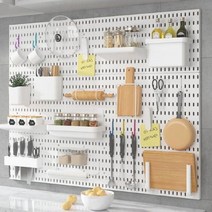 타공판 부품 타공 보드 판넬 부속품 후크 홀더 걸이, 상품선택, 보관 용기, 1개