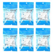 유니즘 끊어짐 없는 얇고 튼튼한 일회용 치간 치실 대용량 케이스 지퍼팩, 300개