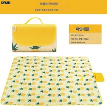 ZZJJC 인스 바람 피크닉 매트 방습 매트 피크닉 천막 사용자 외지 매트, 파인애플(평가가 예의), 145*200