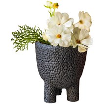대형프라스틱화분 가벼운 빈화분 특대형화분 분갈이화분 미니 콘크리트 화분 블랙 핸드메이드 벌집 3 피트, 한개옵션0