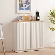 모노 템바보드 인테리어 수납 분리수거 휴지통 2P 세트 카페스타일, 03.푸쉬2개