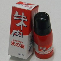 [∂LL7] 사치하타 모루도 인주 리필용 인주액 도장 고급 스탬프 사무용 휴대용 원형 도인주 가정용_h§eEA, 옵션없음[^%&]
