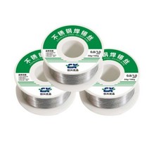 PFZL1+1+1 스테인리스강 납땜용 실납 스테인리스강 용접 수리 50g 1.0mm, 묵인하다