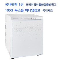 프리미엄미쉘 무소음 화장품냉장고 25L AT- 0355SW 아르메리아, 단품
