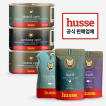 후새 캣 고양이 습식사료 캔 파우치 투나 치킨 매크럴, 후새 캣 투나 무스 파우치 30g
