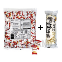 리치 리키 오트밀 미니바이트 과자 1kg + 그래놀라바 1개 증정, 1개 + 그래놀라바 1개 증정