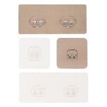 윈프라이스 선반 부착용 접착식 패드 4p, 싱글, 실버