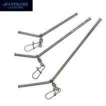 [진영레져] L자형 원투유동파이프 나팔형 스네이크천칭 원투낚시 유동채비 라인쓸림방지채비, 12cm