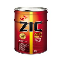 ZIC ATF MULTI 20L, 1개, 지크 ATF 멀티_20L