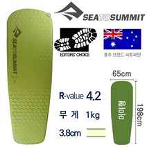 SB클럽 [씨투써미트(Sea To Summit)] 캠프 매트 SI 자충매트[L], free -