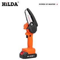 원형톱 전동톱 소형 전기톱 HILDA 전기 톱 전기 톱 무선 미니 휴대용 핸드 헬드 로타리 도구 목공 도구 절단
