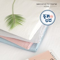 [세컨투넌] 썸머 에이스 풍기인견 100% 침대패드 S, 싱글-패드, 블루