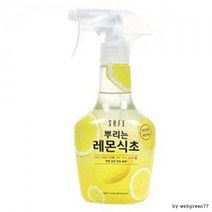BKG코스트베이킹소다 흰옷누런때 장판찌든때세이프 레몬식초 스프레이 (대한도매) 뿌리는 400ml먹는 중탄산나트륨 과탄산나트륨 과탄산소다수, 1개