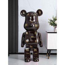 퍼스널원 베어브릭대형 저금통 80cm 곰돌이피규어 인테리어 소품 집들이 개업 선물, 블루 120cm