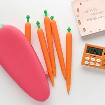 당근 볼펜 부드러운 필기감좋은 잘써지는 캐릭터볼펜