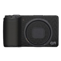 GR3X 카메라 데칼 스킨 리코 GR3 GRIII GR3X 카메라 랩 필름 키트 스티커 프로텍터 안티 스크래치 코트 랩 커버 케이스, Frosted Black