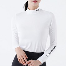 소프트 착용감 30대 여성 받쳐입는 기모 티셔츠 세련된 여성골프의류 예쁜