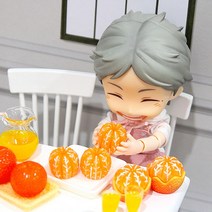 레인몰 미니어처 소품 귤 육일돌 한세트 3개, 깐귤