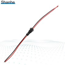 승진 10 쌍 긴 JST SM 2P 3P 4P 5P 6P 플매트 카펫 러그 수-암 와이어 커넥터 SM2P LED