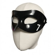 2022 카타르 월드컵 응원도구 손흥민 보호대 마스크 7번 축구 국가대표 스포츠 응원용품, 블랙 마스크 단품(스티커 없음)