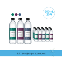 휘오 다이아몬드EC 생수 500ml 20개, 단품