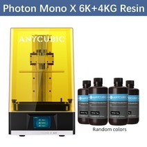 ANYCUBIC-포톤 모노 X 6K LCD 3D 프린터 9.25 인치 대형 스크린 인쇄 5.9L 볼륨 UV 수지 SLA, [02] Mono X 6K 4L