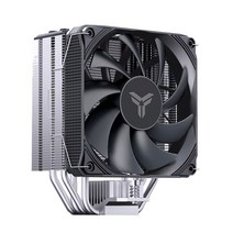 무소음 cpu 쿨러 공랭 팬 수냉식JONSBO-PISA CPU 쿨러 FDB 베어링 라디에이터 4 핀 PWM 냉각 팬 AMD/인텔 5, 02 Black_01 A-RGB_01 Black