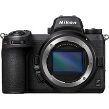 니콘 Z 6II FX-포맷 미러리스 카메라 바디 블랙, [01] 카메라