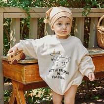 티니팜 바디슈트_크림