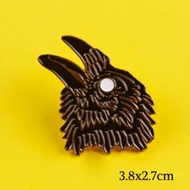 펑크 동물 브로치 닥터 슈나벨 배지 배낭 세트 의류 에나멜 핀 가방 라펠 액세서리, HZ0007XZ