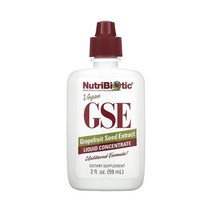 뉴트리바이오틱 자몽 씨드 추출물 리퀴드 컨센트레이트, 59ml, 3개